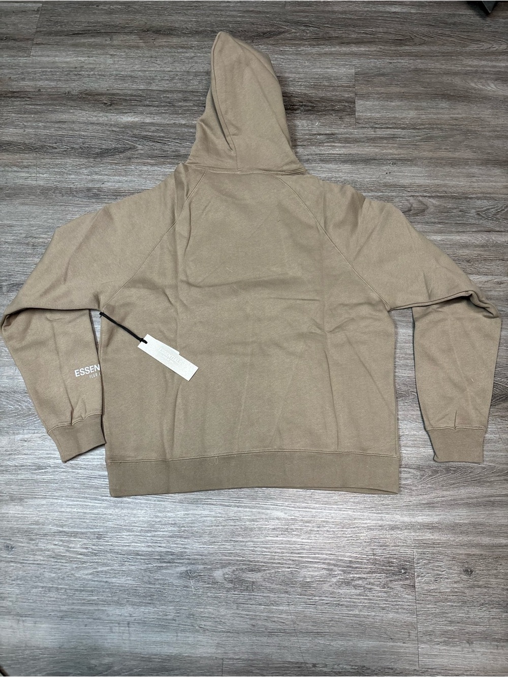 Fw20 fear of god essentials Taupe hoodie - Picture 5 of 7
